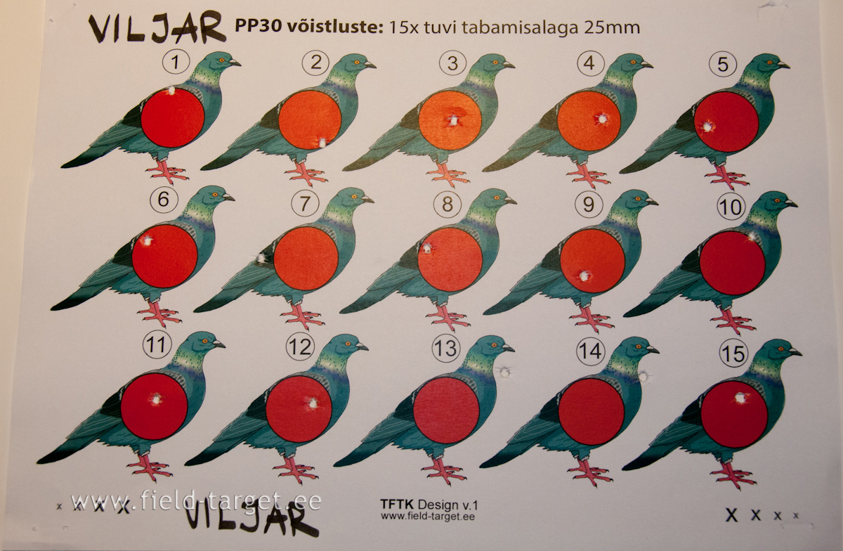 Best score of standing position - Viljar Noor, 9 points out of 15